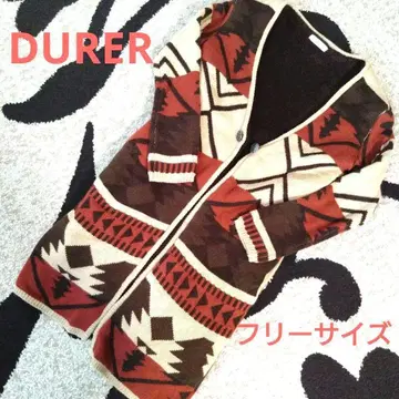 니트 가디건 롱 아메리칸 인디언풍 프리 사이즈 방한 겨울