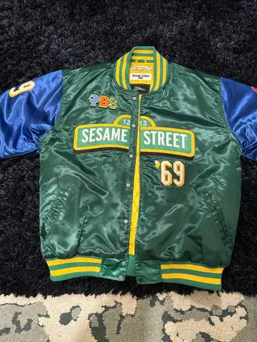 Headgear Classic 세서미 스트릿 바시티 자켓