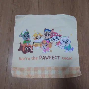 파우 패트롤 팝업 한정판 손수건 미사용 새상품