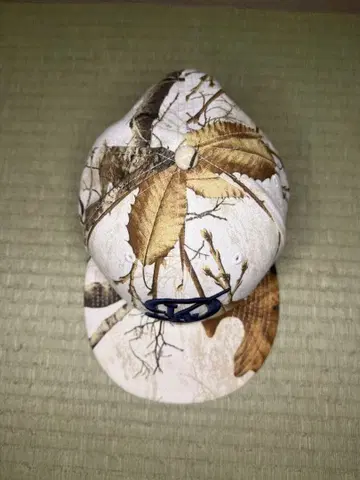 LA 로고 카모플라쥬 캡