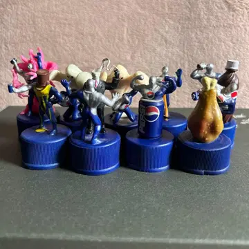 펩시 캡 피규어 9체 세트