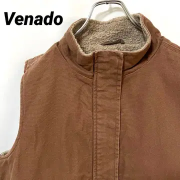 N-5983 베나도 미국 빈티지 의류 덕 워크 베스트 보아 안감 XL