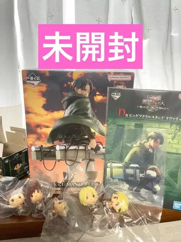 제일복권 진격의 거인 B상 리바이 피규어 D상 빅 아크릴 스탠드 G상