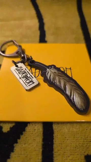 키링 B 미세스 그린애플 바벨탑 랜덤 아이템 노랑 깃털