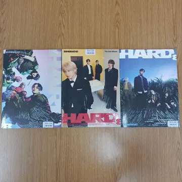 SHINee 샤이니 HARD Photobook Ver. 3 형태 세트