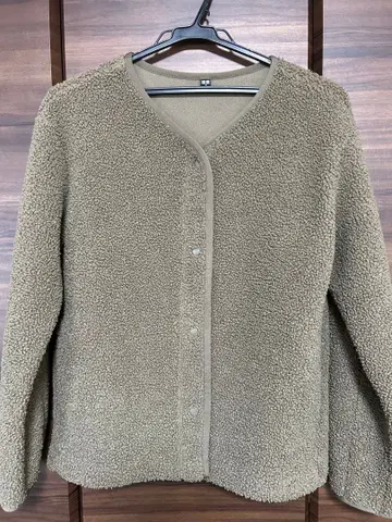 보아 플리스 가디건