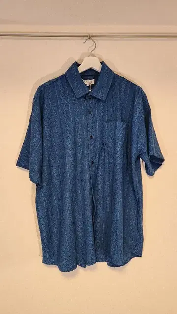 Growth 반팔 셔츠 L 블루