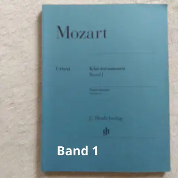헨레판 Mozart Klaviersonaten Band I