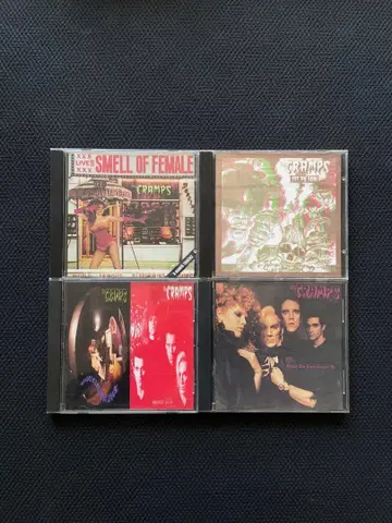 더 크램프스 4장 세트