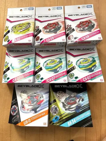 Beyblade X CX-02, 07, 09, UX-11, BX-34