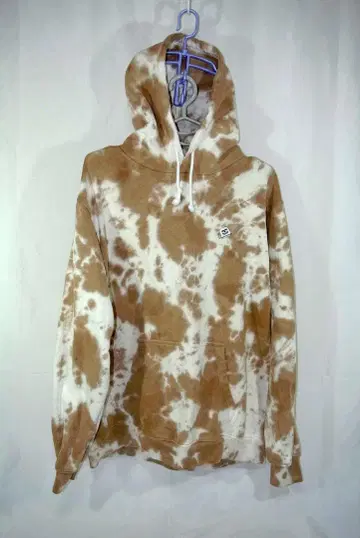 라이징 선 커피 타이 다이 염색 풀오버 후드티 M