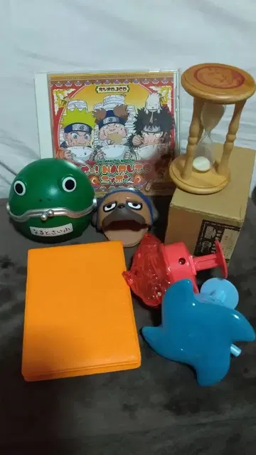 NARUTO 수첩 완구 CD 등 세트