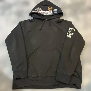 AVIREX 50th Anniversary 후드티 블랙