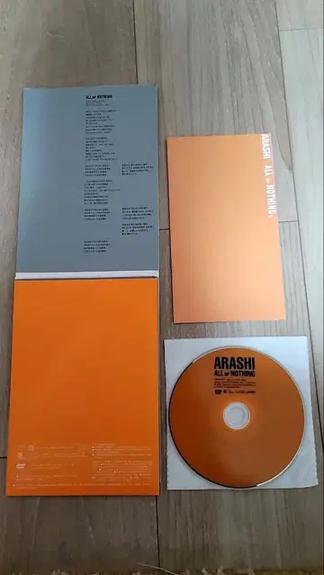 ARASHI ALL or NOTHING DVD 아라시