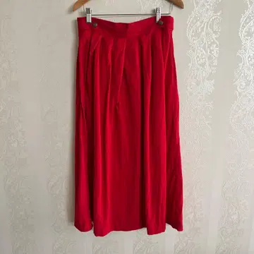 새상품급 70s~80s 빈티지 미국제 플레어 스커트 ILGWU