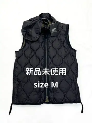 미사용 새상품 TAION 타이온 다운 베스트 size M