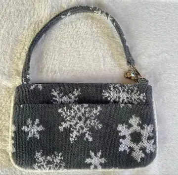 페이러 손잡이 달린 파우치 사이드백