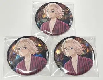 도쿄 리벤저스 AGF2025 중외광업 캔뱃지 사노 만지로 3개