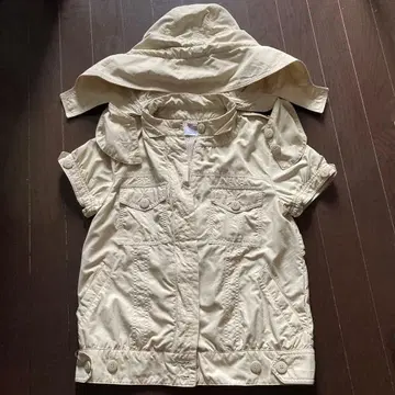 후드 부착 베스트 adidas by Stella McCartoony