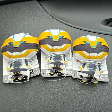 넘버원 전대 고쥬우쟈 봉제 인형 참 고쥬우폴러 3체 세트