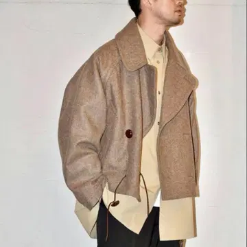 HED MAYNER 20AW 크롭드 피코트