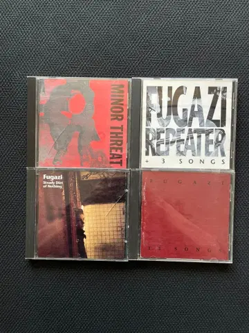 FUGAZI 4장 세트