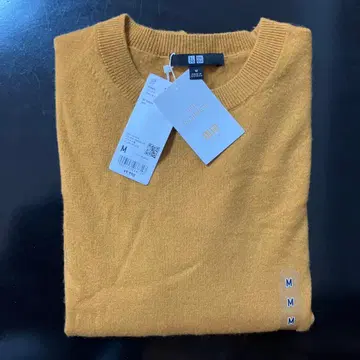 여성용 캐시미어 크루넥 스웨터 M