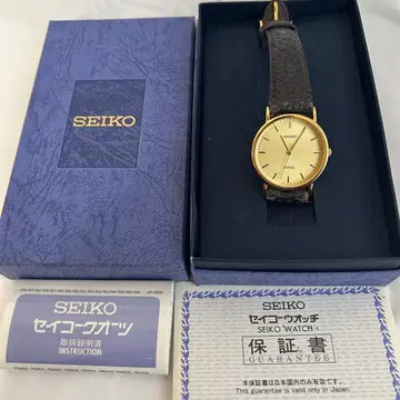 미사용 새상품 레어 SEIKO AVENUE 빈티지 QZ 세이코