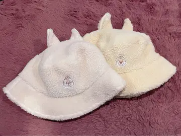 칩과 데일 귀 달린 보아 플리스 모자 2색 세트