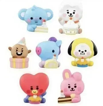 BT21 프렌즈3 전 7종 세트