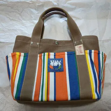 미피 르 토와르 뒤 솔레이유 콜라보 스트라이프 토트백