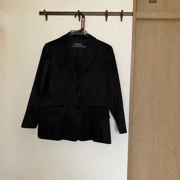 블랙 팬츠 수트