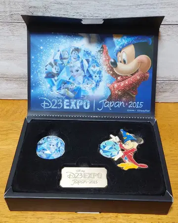 D23 EXPO Japan 2015 미키마우스 핀 배지 세트