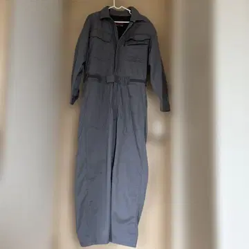 그레이 오버롤 작업복