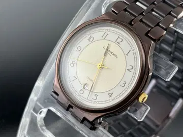 배터리 교체 완료 고품질 남성용 쿼츠 Lancel PARIS 작동 제품