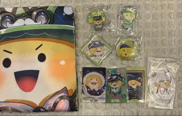 컬러풀 피치 시바 씨 캐릭터 굿즈 세트