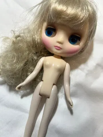 미디 브라이스 인형 본체 실버 블론드 소체