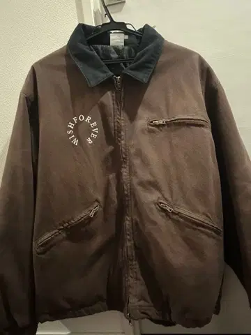 WISH FOREVER 브라운 자켓 L