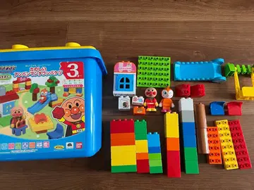 호빵맨 블록 라보 즐거운 호빵맨 타운 버킷