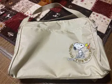 스누피 쇼와 레트로 숄더백