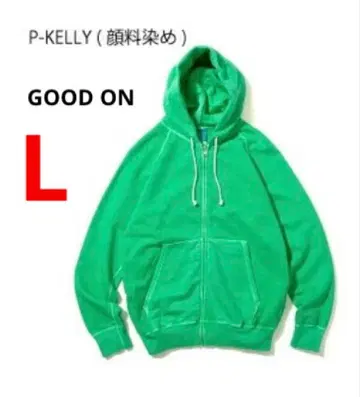 Good On 9oz 래글런 지퍼 후드 맨투맨