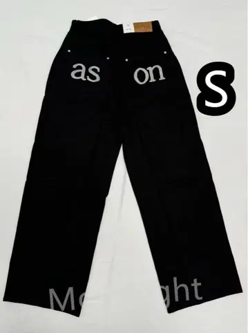 [ 인기 상품 ] ason 블랙 데님 S 사이즈