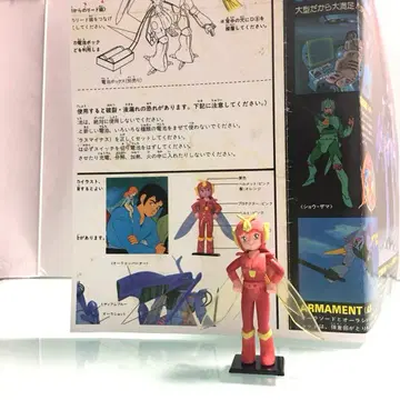 성전사 단바인 참 파우 1/24 단바인 부속 프라모델 완성품 레어