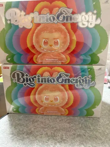 러브브 Big into Energy Labubu 슈링크 포함 2BOX