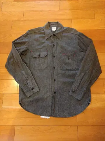 JOE McCOY 블랙 샴브레이 워크 셔츠 맥코이 15