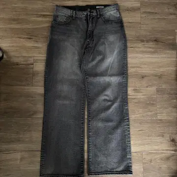 FLARE SLUB DENIM PANTS