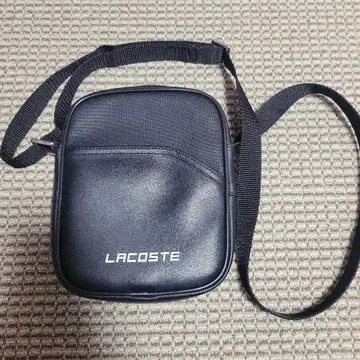 LACOSTE 블랙 숄더백