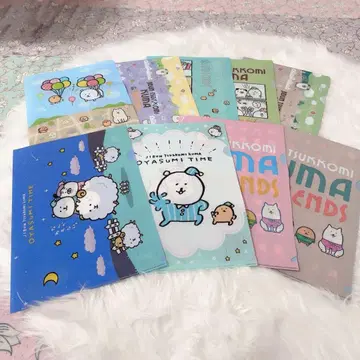 농담곰 두더지 크로켓 퍼그 씨 클리어 파일 12장 세트