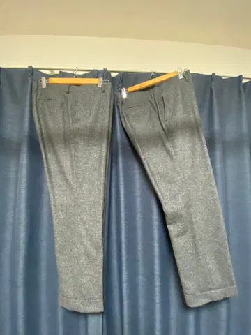 수트 컴퍼니 다크 그레이 슬랙스 2세트