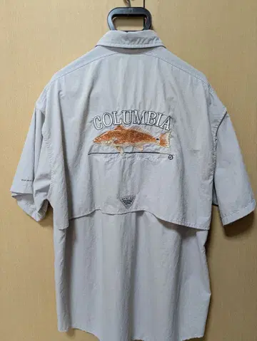 컬럼비아 바하마 아이콘 셔츠 M 사이즈 새상품급 PFG 낚시 플라이
